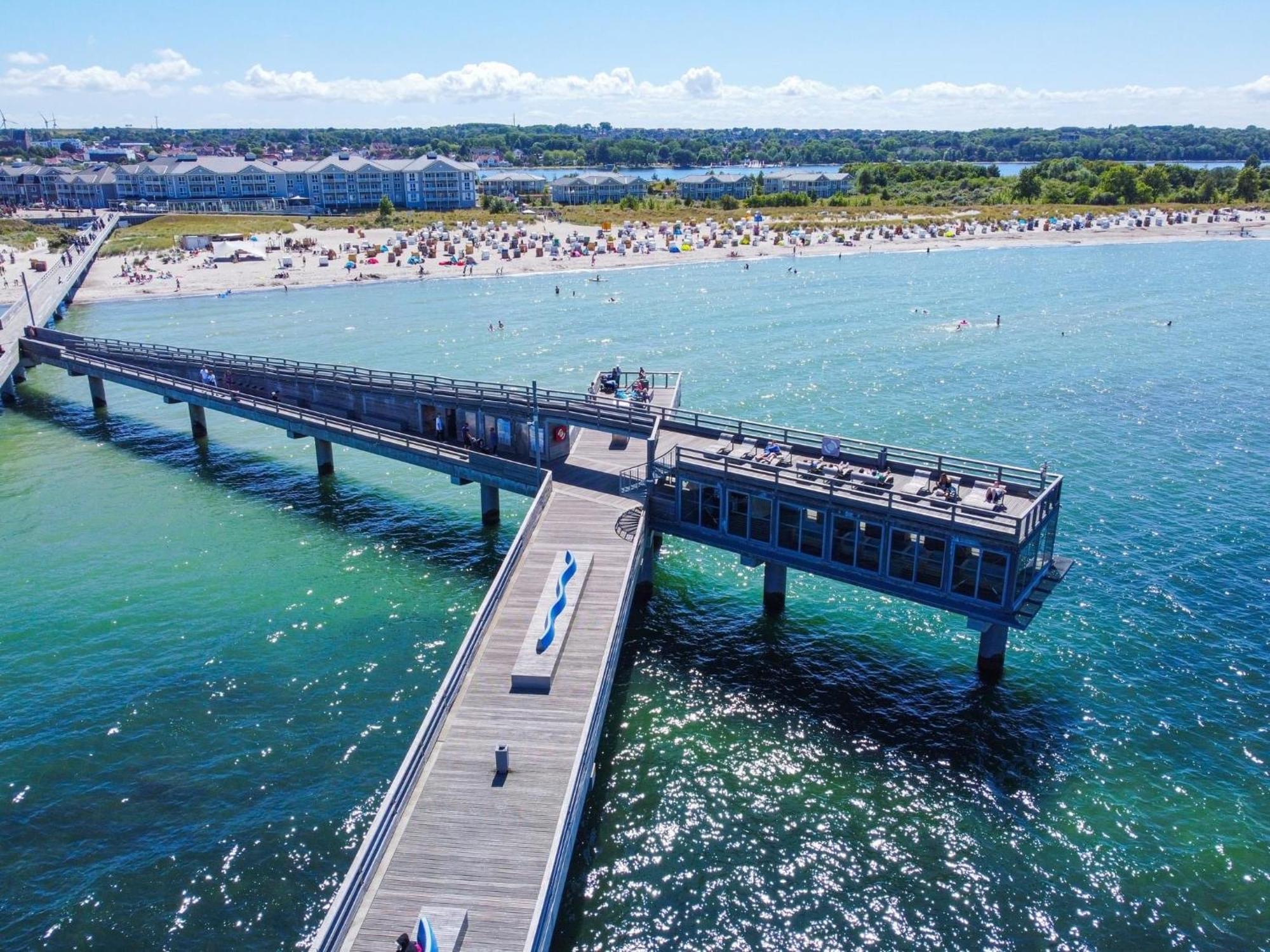 Derzeit Beliebt - Phaenomenaler Ausblick Auf Binnen- Und Ostsee Heiligenhafen Zewnętrze zdjęcie