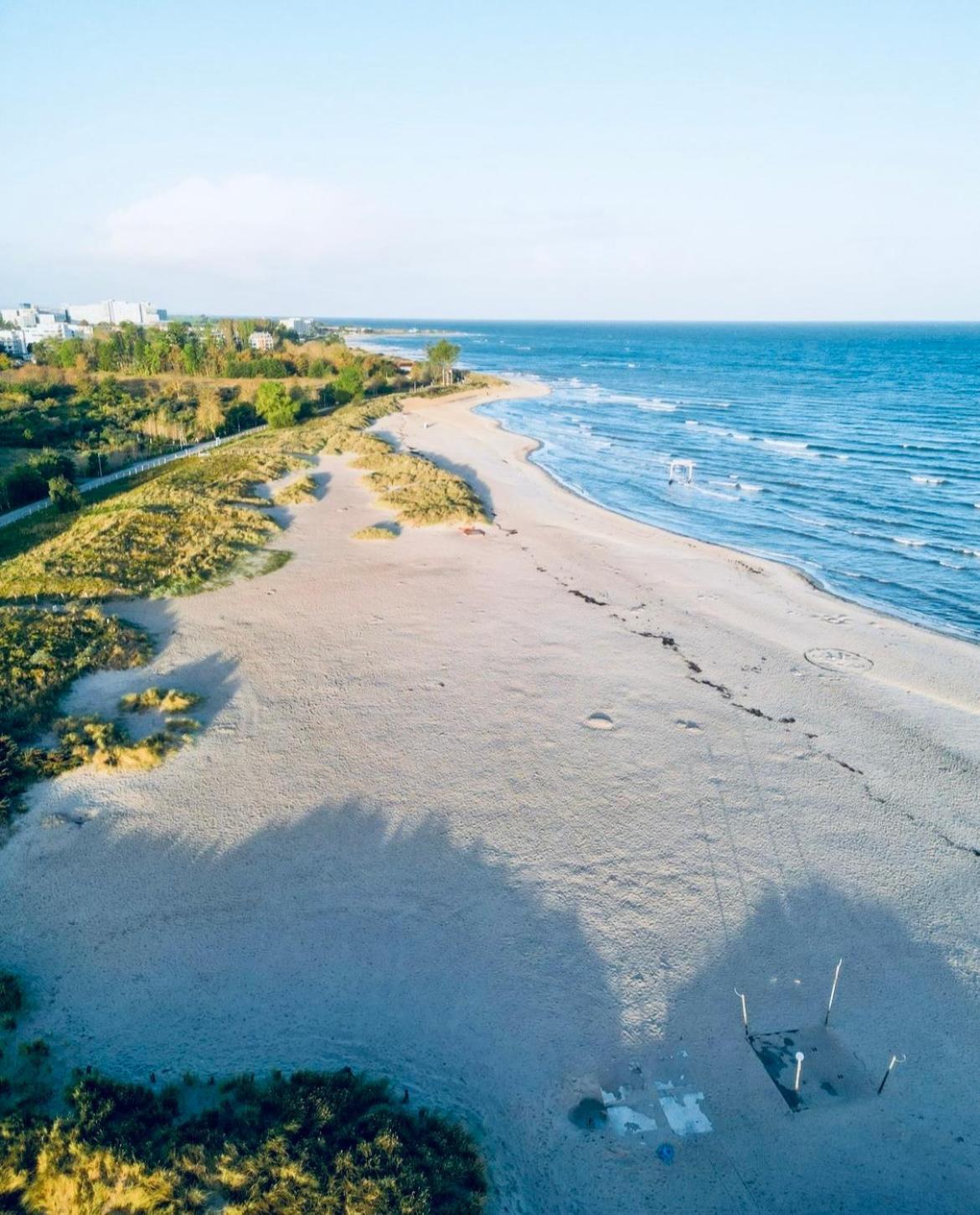 Derzeit Beliebt - Phaenomenaler Ausblick Auf Binnen- Und Ostsee Heiligenhafen Zewnętrze zdjęcie